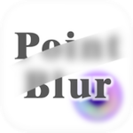 point blur android application logo